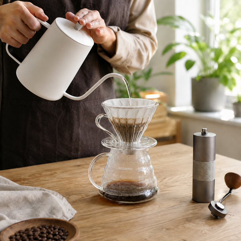 Kit café barista complet inox 304