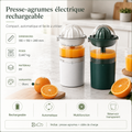 Presse-Agrumes Électrique Rechargeable USB