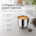 Tasses Expresso Inox 316