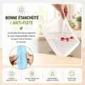 🌿 Trio Eco-Fresh : Les Sacs en Silicone Réutilisables qui remplacent le plastique