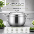 Cocotte Apple Inox 304 - vue 2
