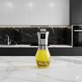 Pulvérisateur d’huile Brume de Chef 200 ml — brume ultra-fine sans gaz propulseur, corps verre et inox