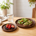 Assiette Noyer Naturelle