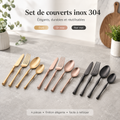 Set couverts inox 304