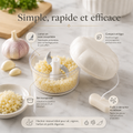 Hachoir Manuel Express — lames inox, bol transparent, compact et léger, ail haché | Cuisine Futée