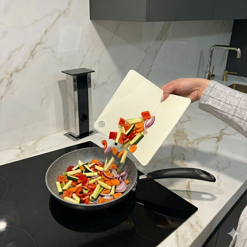 🥗 Planche à Découper Pliante "Smart-Transfert"
