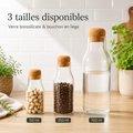 Carafe Verre + Bouchon Liège