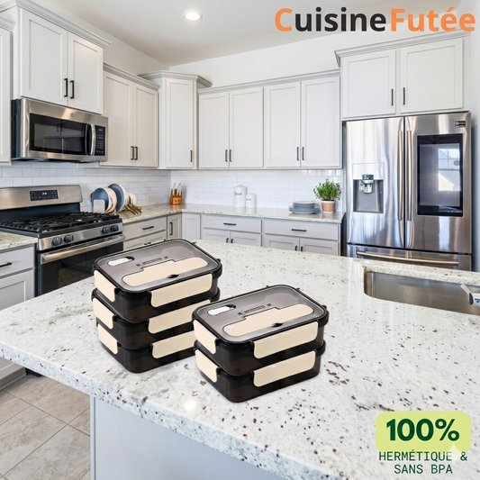 Pack "Semaine Sereine" - 5 Boîtes à Lunch 🍱
