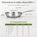 Poêle Inox 304 - vue 4