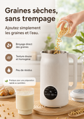 Machine lait végétal inox 304 1200ml