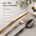 Set couverts inox 304
