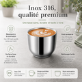 Tasses Expresso Inox 316